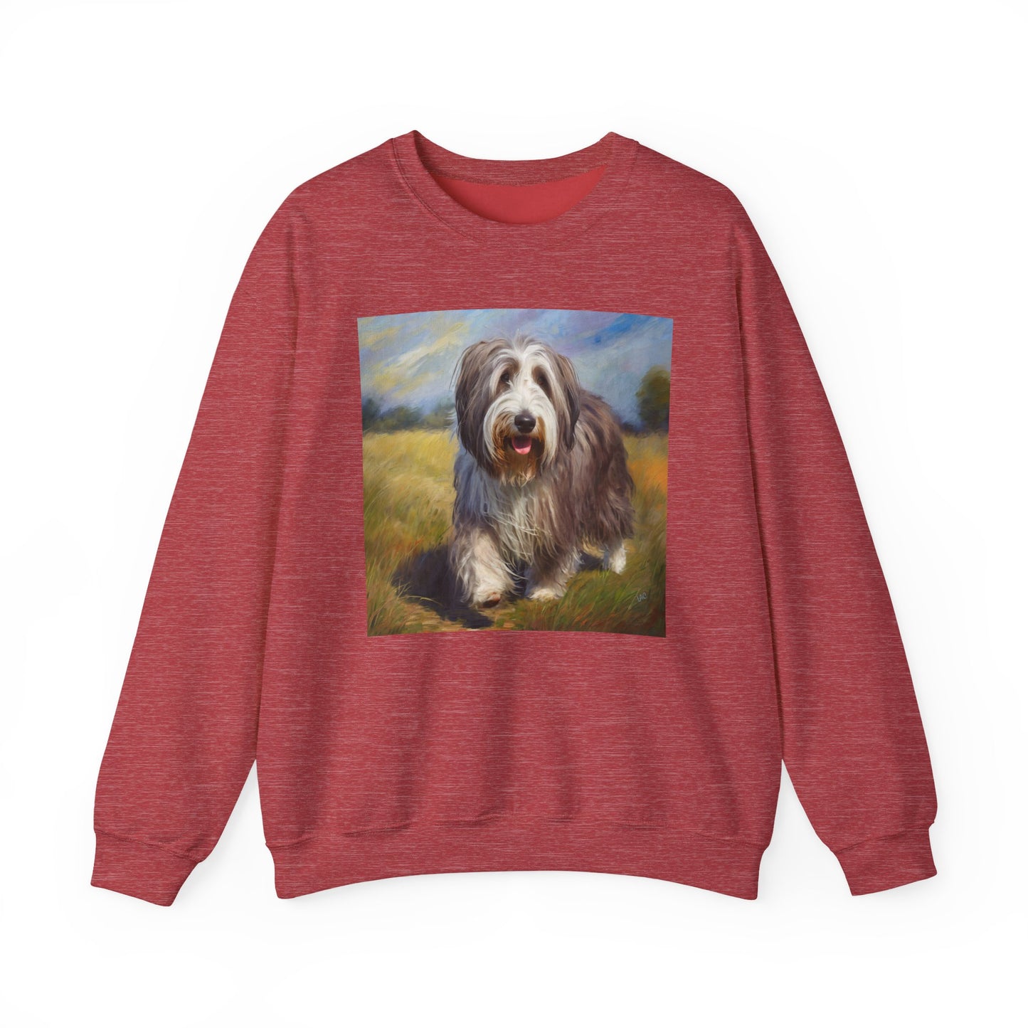 Bearded Collie Charm Crewneck Sweatshirt