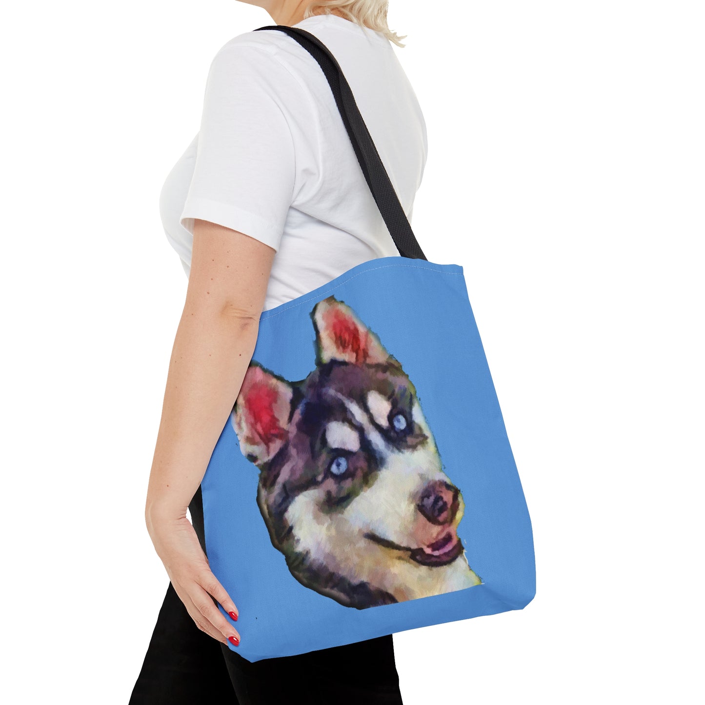 Siberian Huskie 'Iditarod' AOP Tote Bag