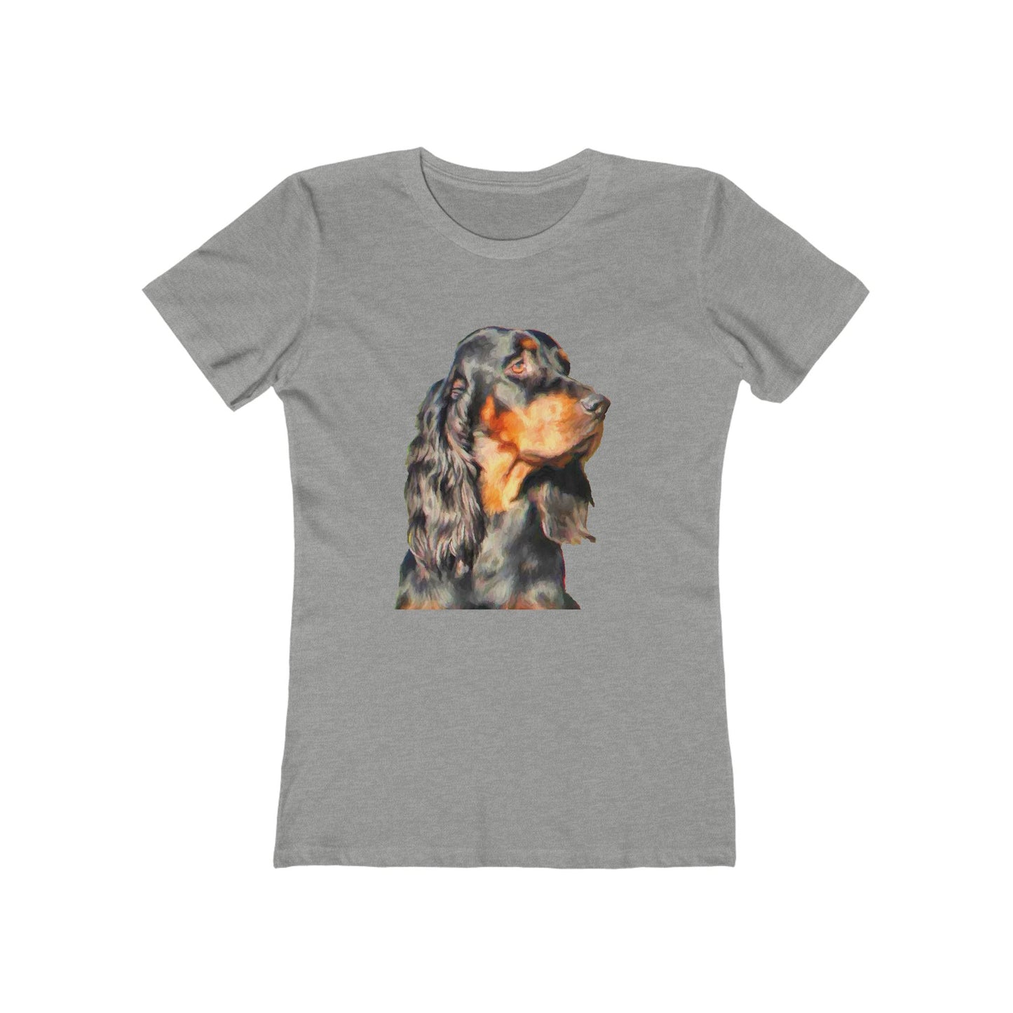 Gordon Setter 'Angus' Women's Slim Fit T-Shirt
