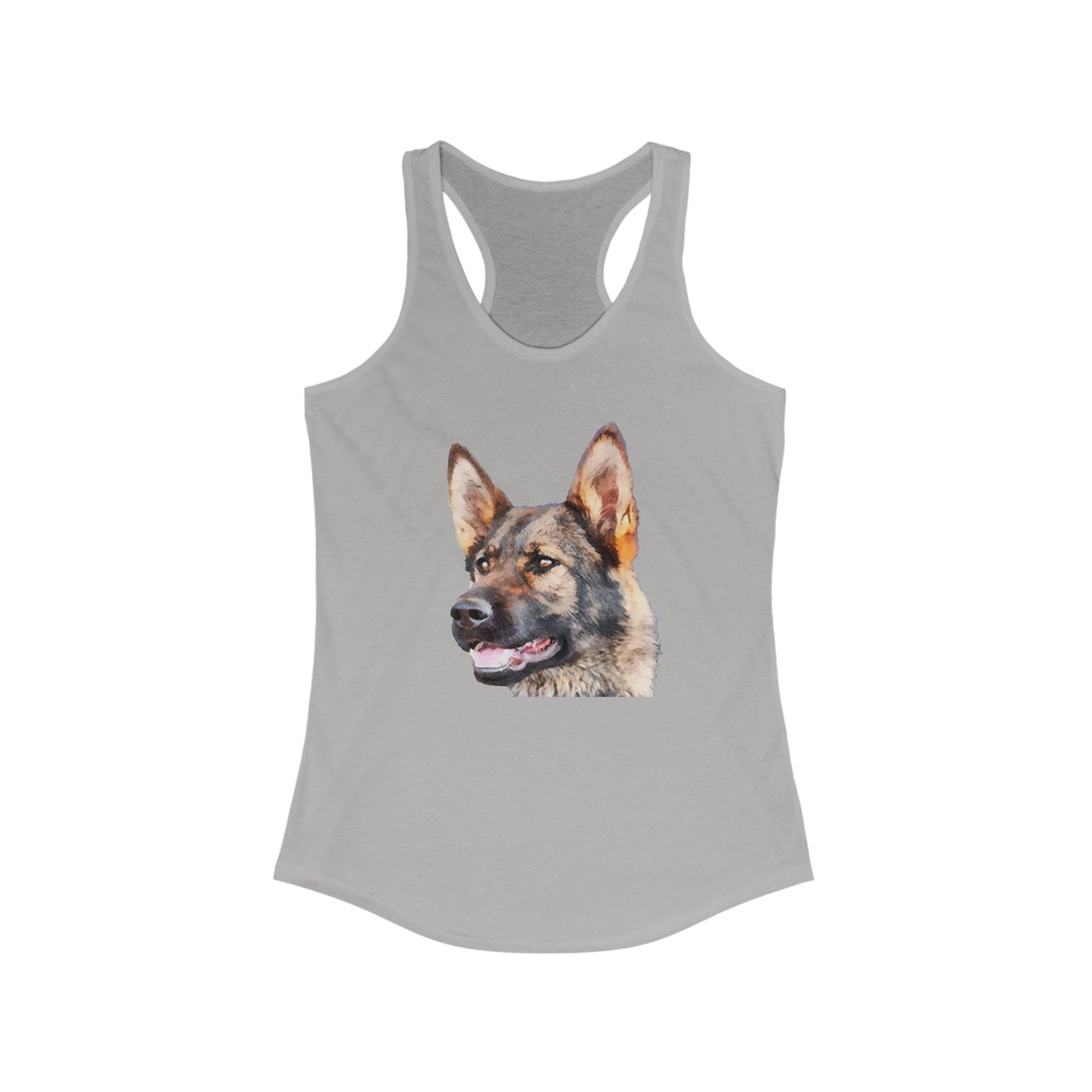 German Shepherd 'Hans' Women's Racerback Tank