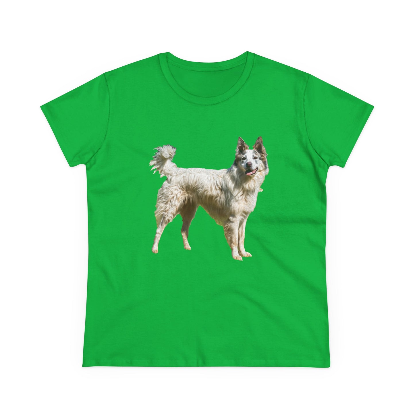 Pyrenean Shepherd Women's Midweight Cotton Tee