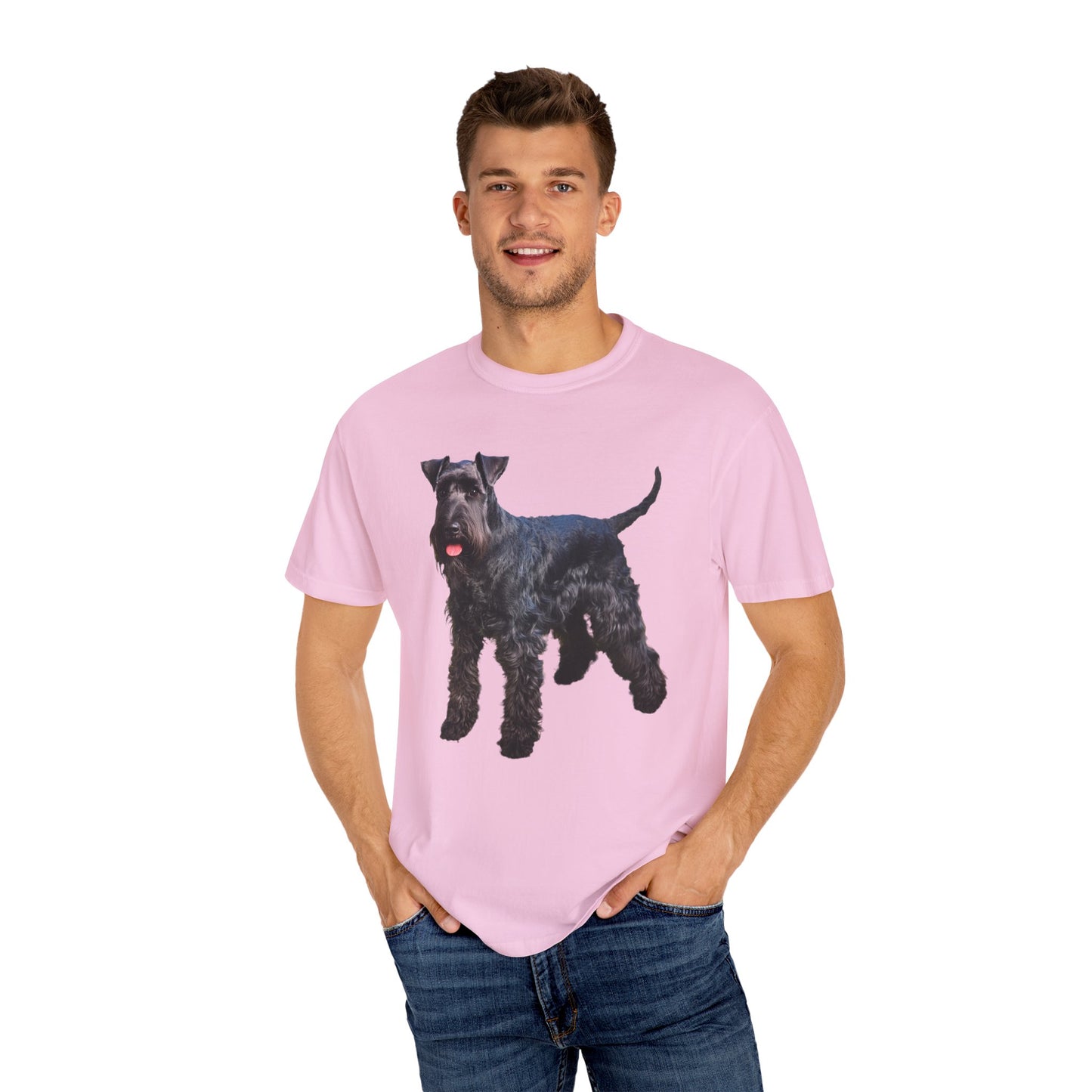 Kerry Blue Unisex Relaxed Fit Garment-Dyed T-shirt