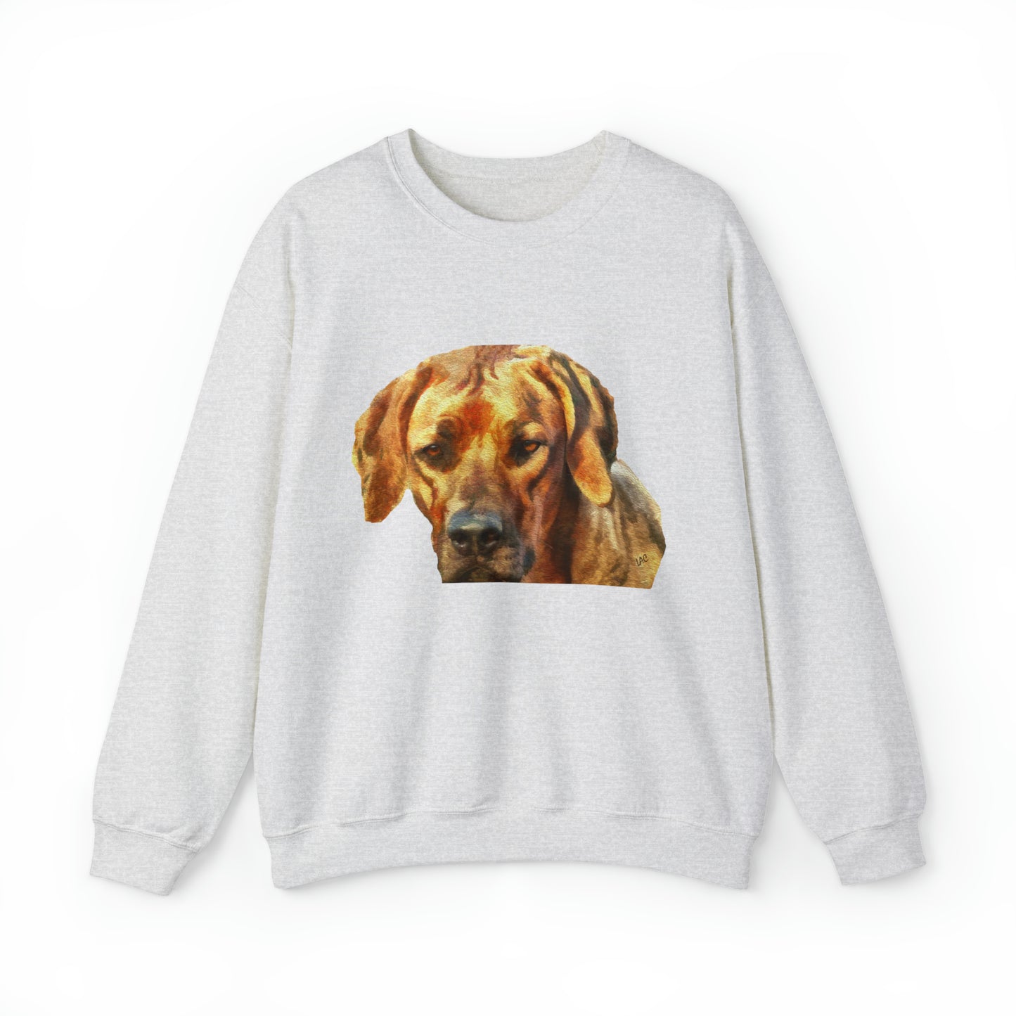 Rhodesian Ridgeback 'Zulu' Unisex 50/50 Crewneck Sweatshirt
