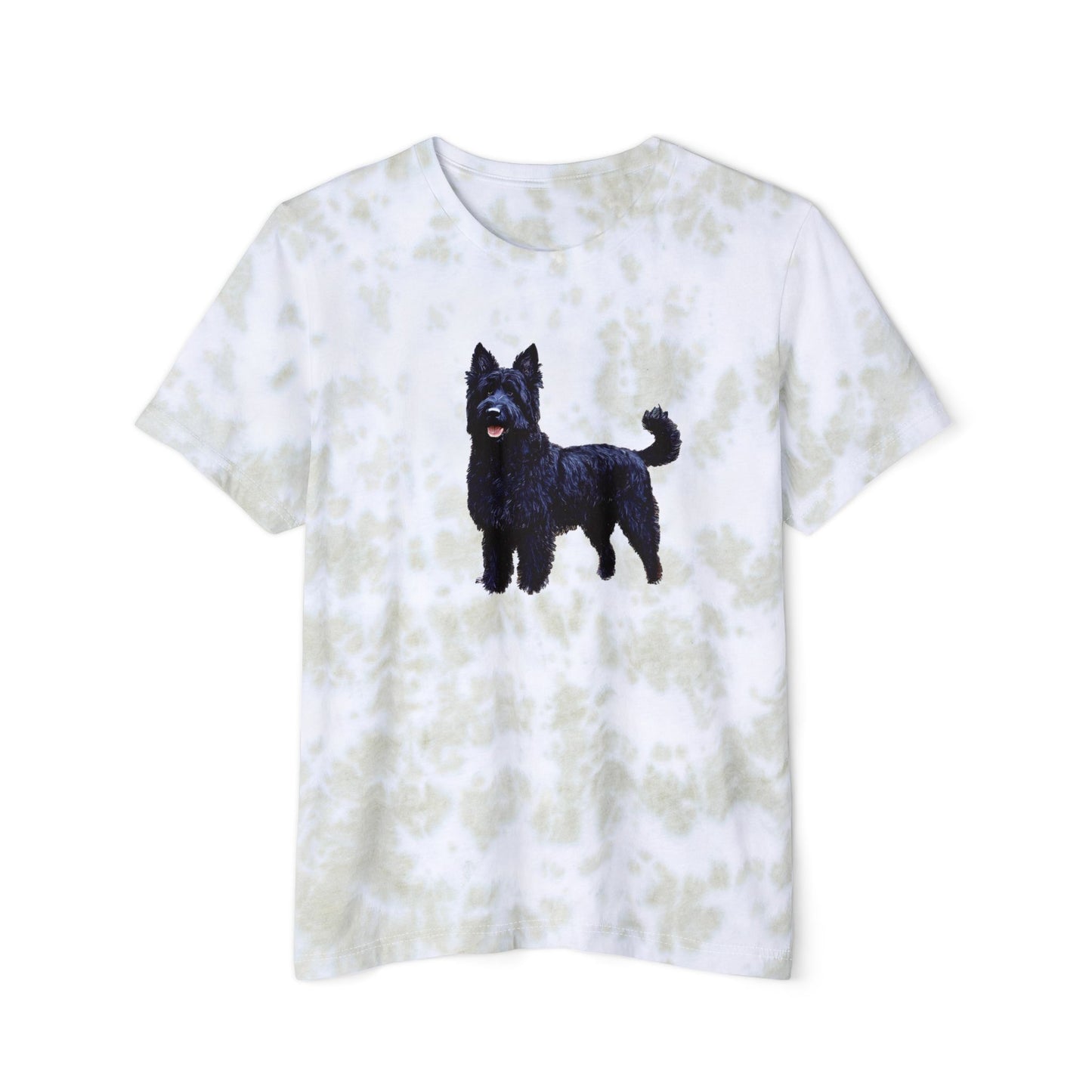 Croatian Sheepdog Unisex Fashion Tie-Dyed T-Shirt