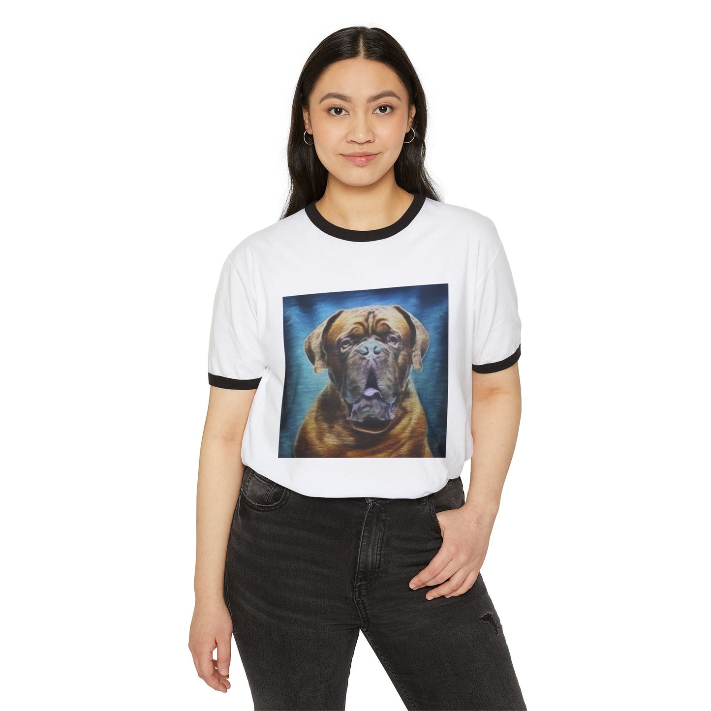 Dogue de Bordeaux Classic Cotton Ringer T-Shirt