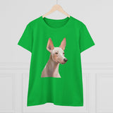 Xoloitzcuintli 'Mexican Hairless' Women's Midweight Cotton Tee