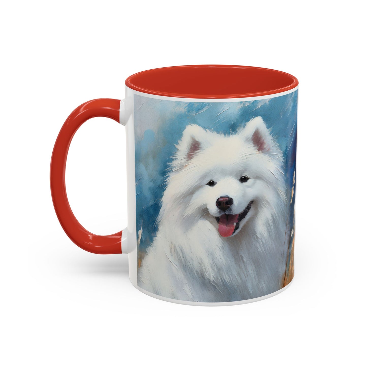 Samoyed Ceramic Accent Mug - 2 Sizes
