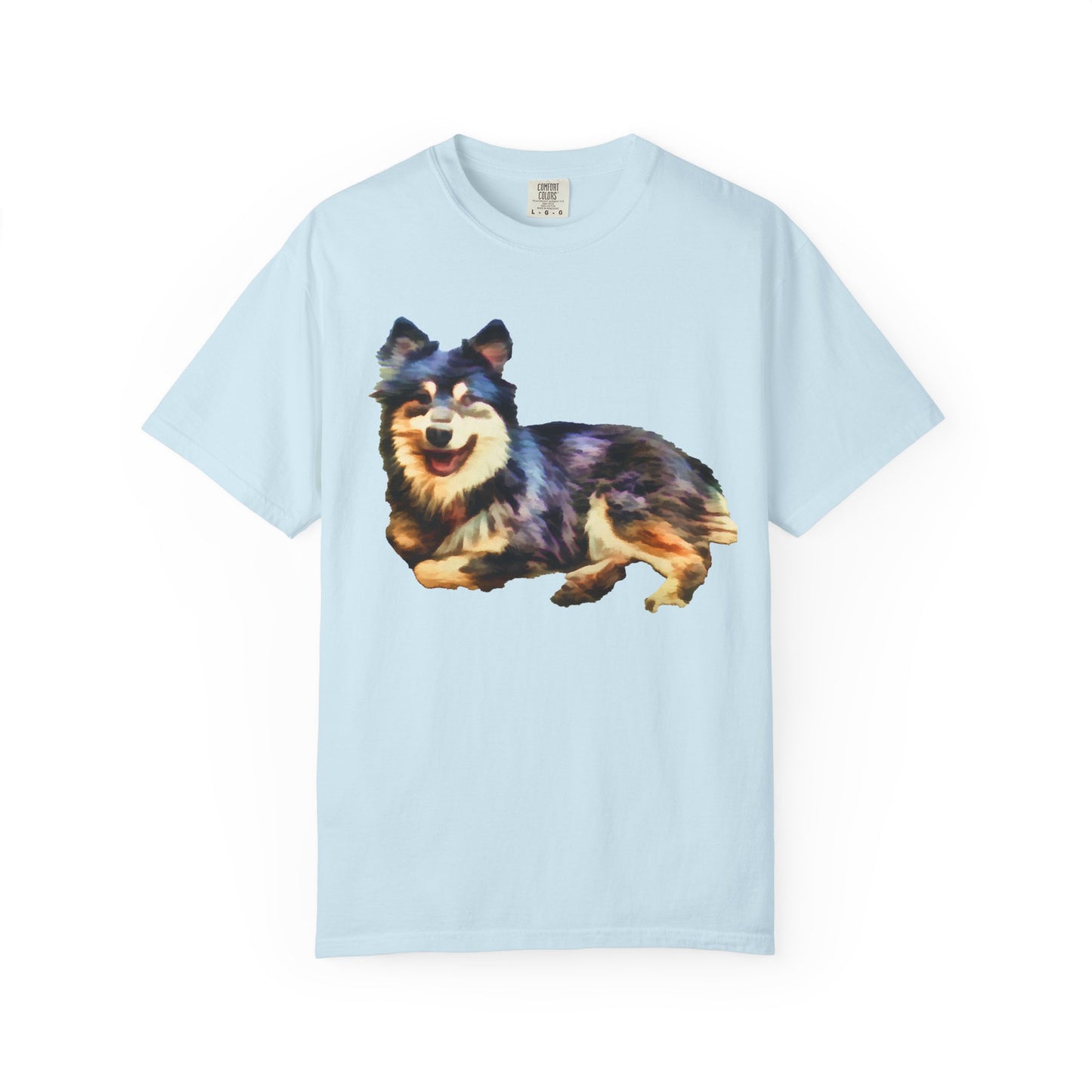 Finnish Lapphund Unisex Relaxed Fit Garment-Dyed T-shirt