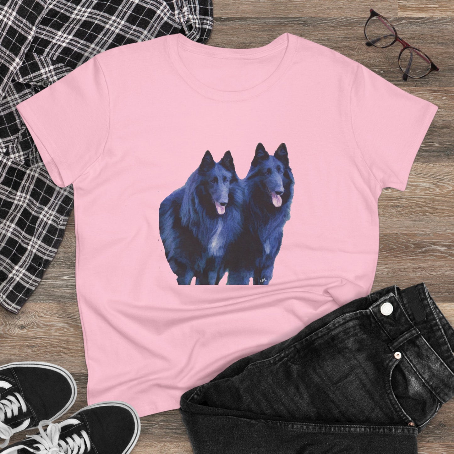 Belgian Shepherds Women's Midweight Cotton Tee - Style Meets Comfort