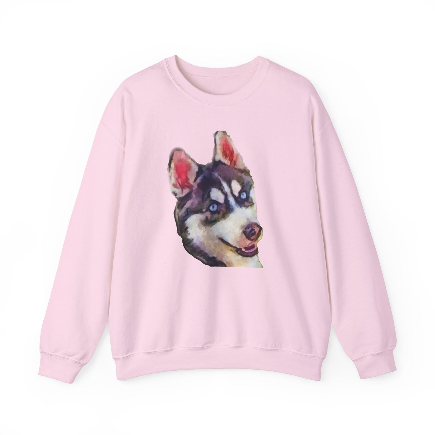 Siberian Husky 'Iditarod' Unisex 50/50 Crewneck Sweatshirt