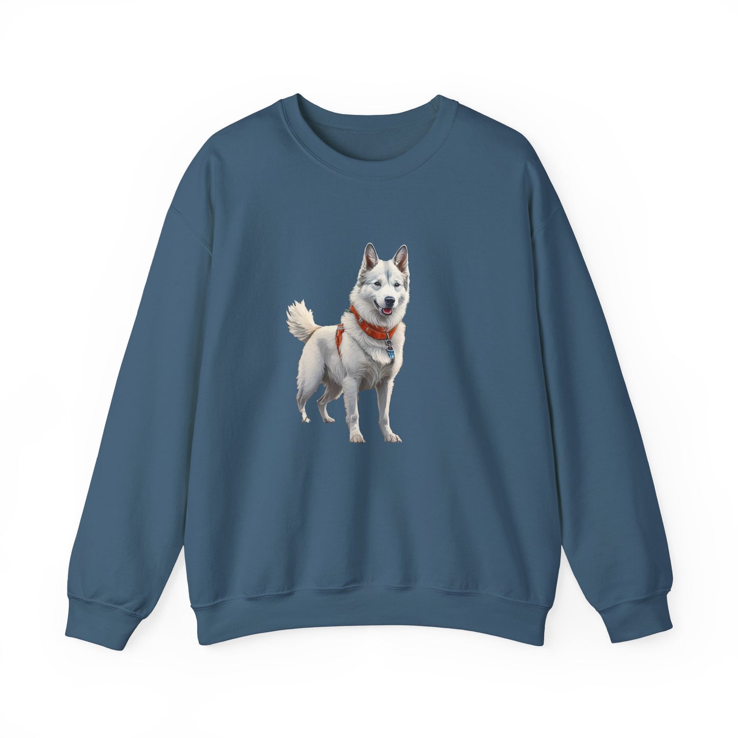 Yakutian Laika - Unisex 50/50 Crewneck Sweatshirt