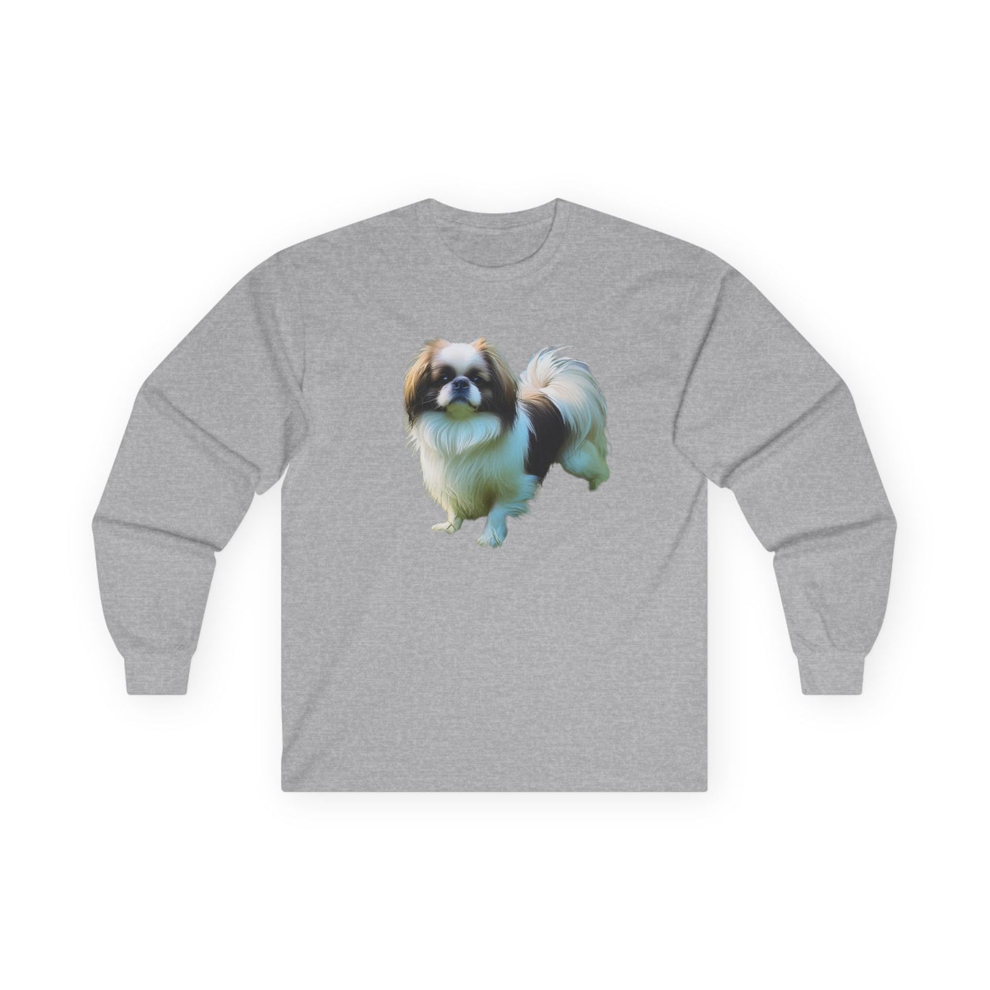Japanese Chin Classic Cotton Long Sleeve Tee