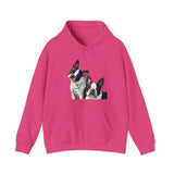 Boston Terriers 'Skipper & Dee Dee' Unisex 50/50 Hoodie