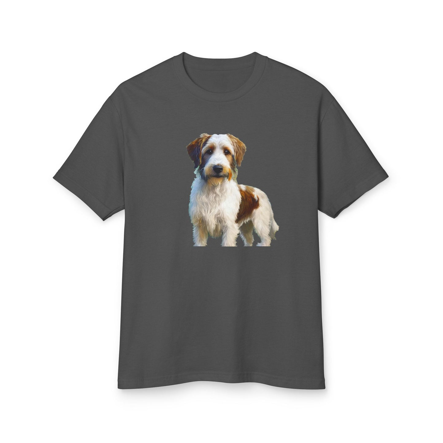 Kromfohrländer Unisex Relaxed Fit Garment-Dyed Heavyweight Cotton Tee