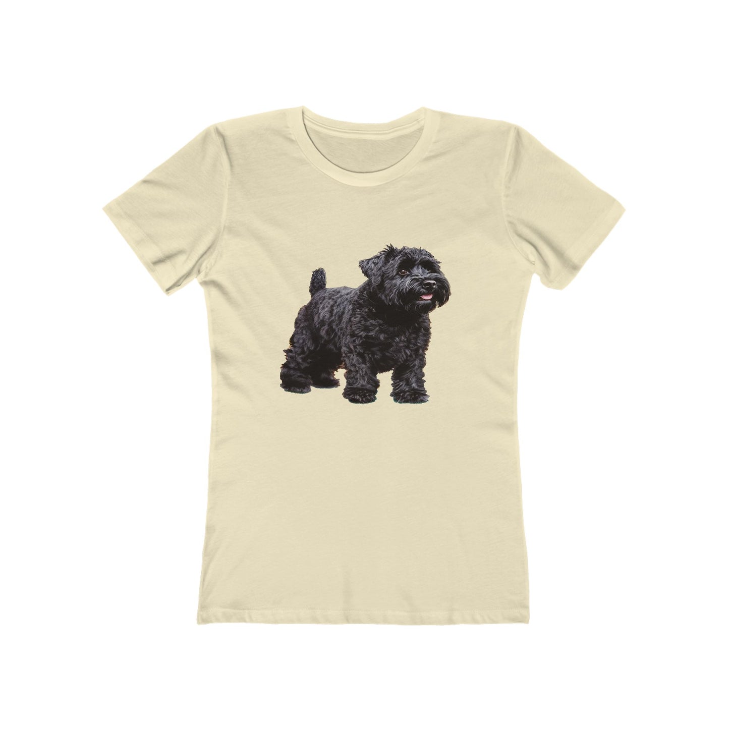 Black Russian Terrier - Women's Slim Fit Ringspun Cotton Tee