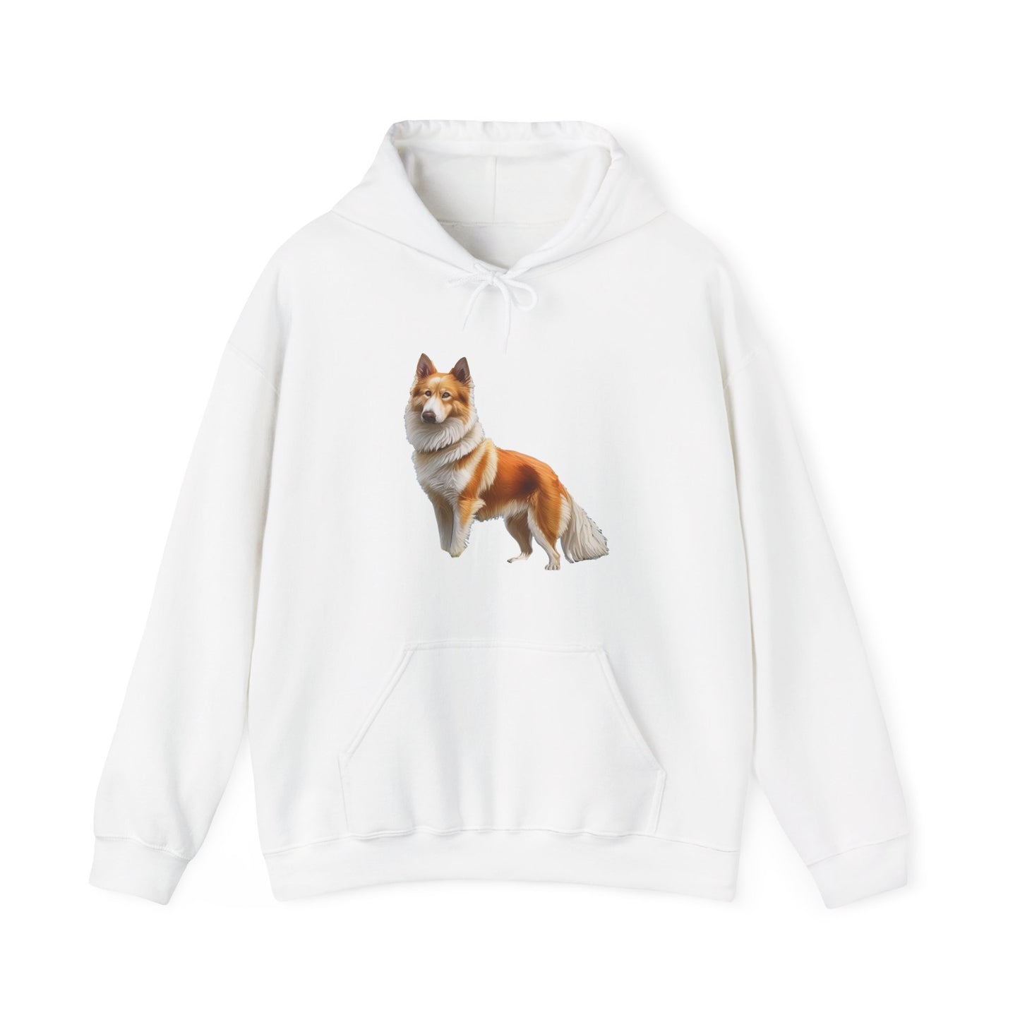 Norrbottenspets Unisex 50/50 Hooded Sweatshirt