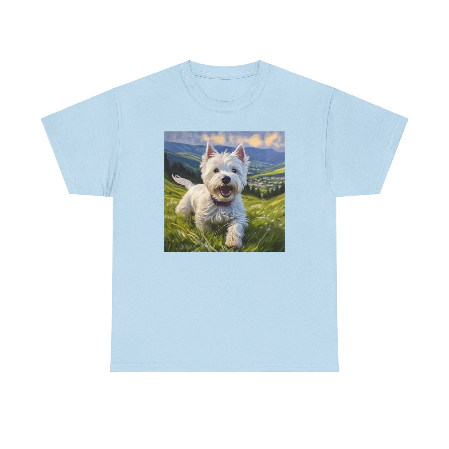 "Westie Dreamy Tribute Unisex Heavy Cotton Tee"