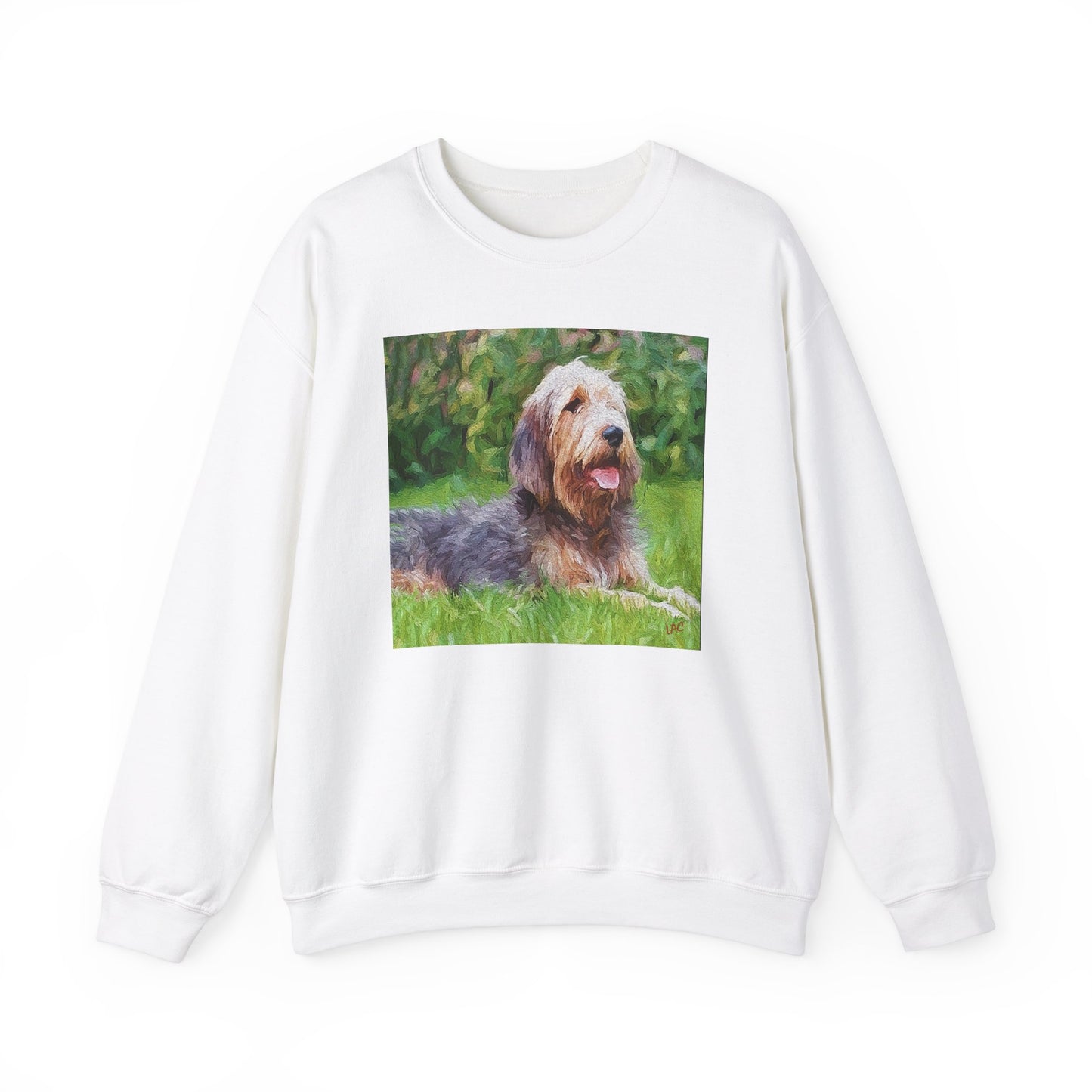 Otterhound Unisex 50/50 Crewneck Sweatshirt