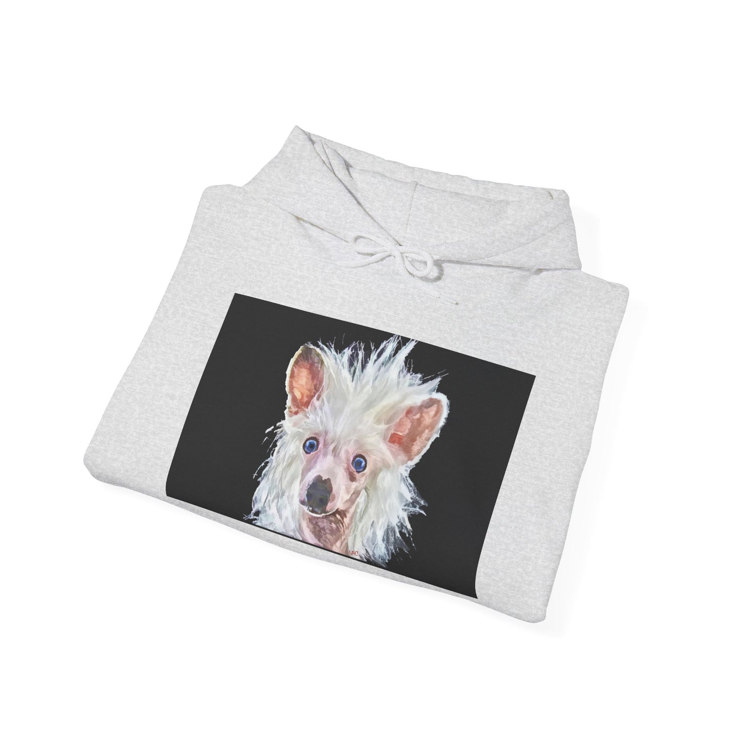 Chinese Crested Unisex 50/50 Hooded Sweatshirt