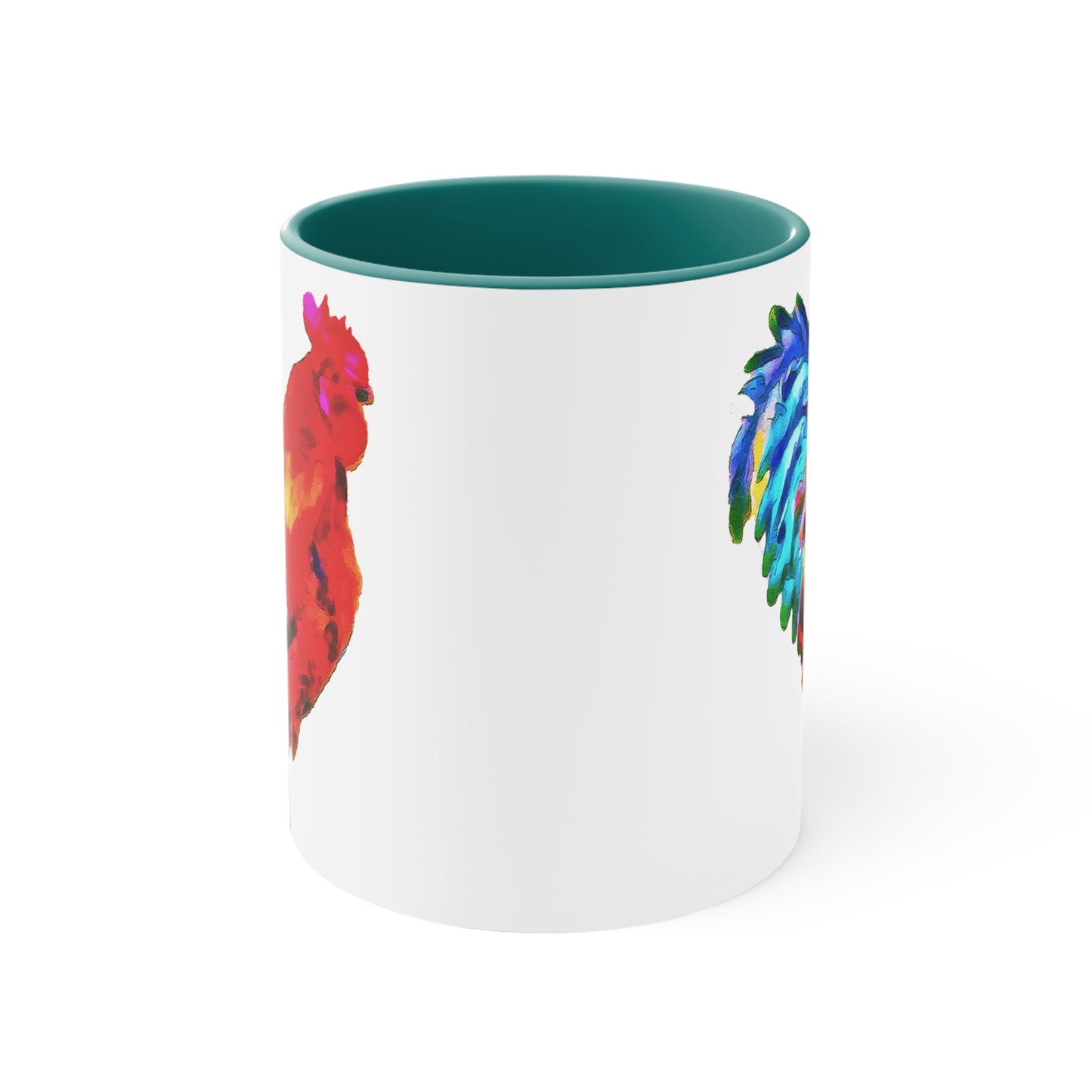 Rooster 'Craw' Accent Coffee Mug, 11oz