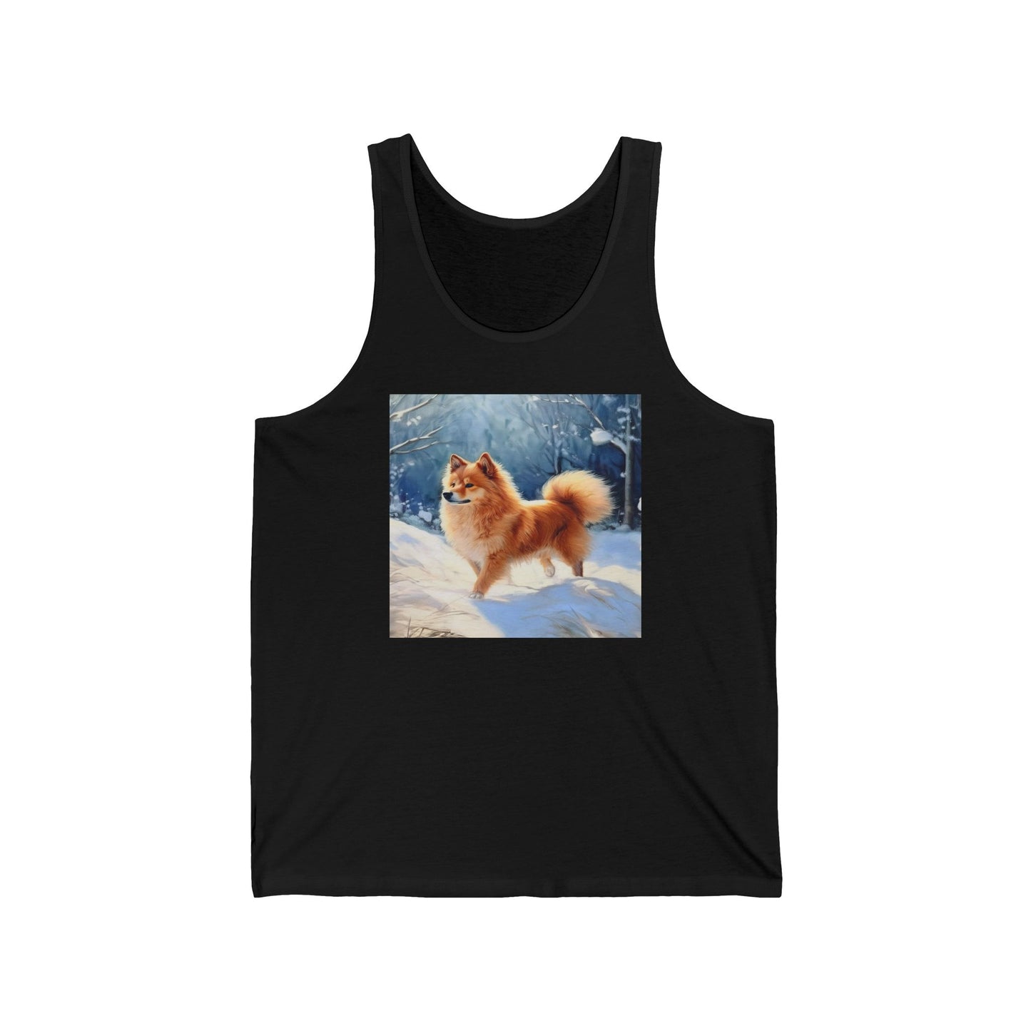 Finnish Spitz - Unisex Jersey Tank