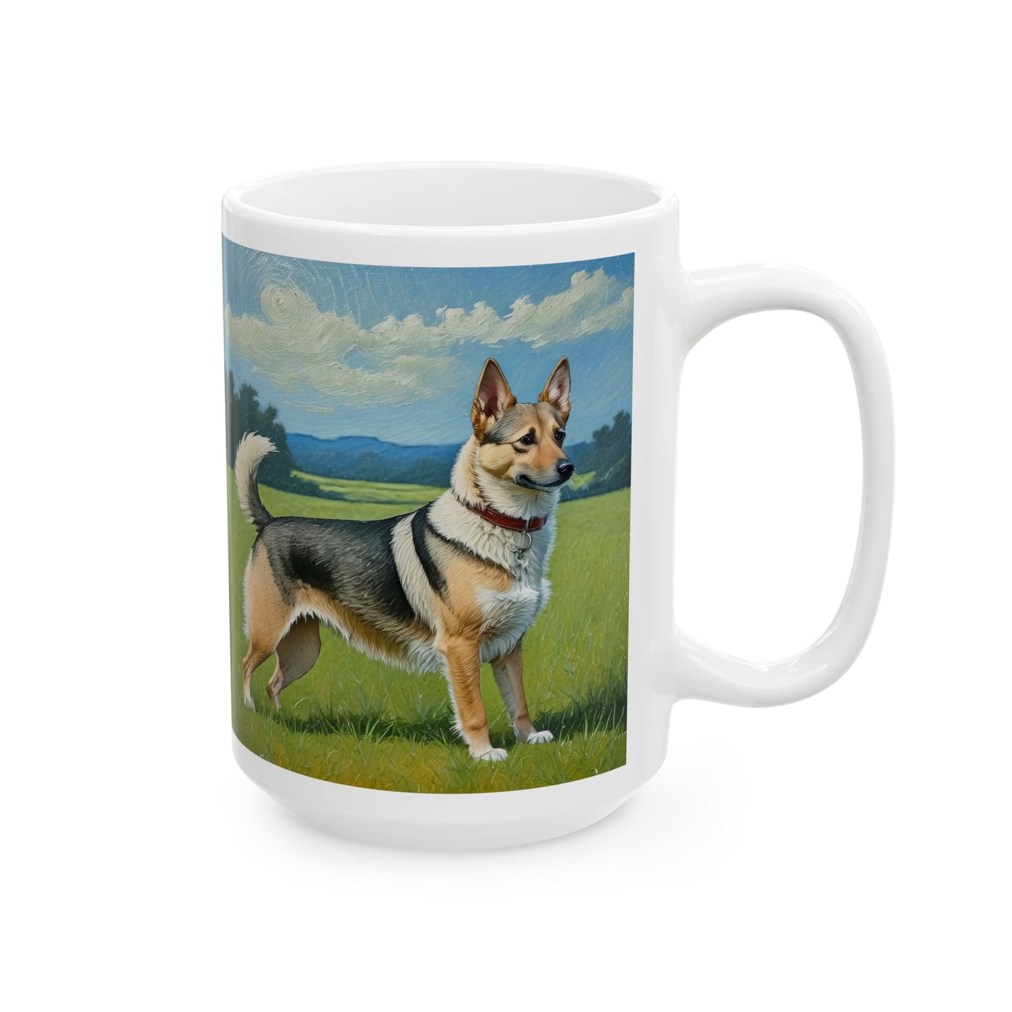 Swedish Vallhund Ceramic Mug - 2 Sizes