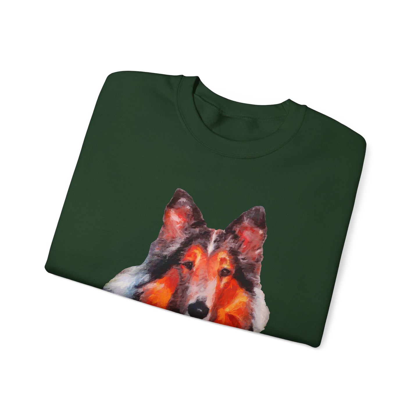 Rough Coated Collie - Cozy Companion Crewneck Sweatshirt
