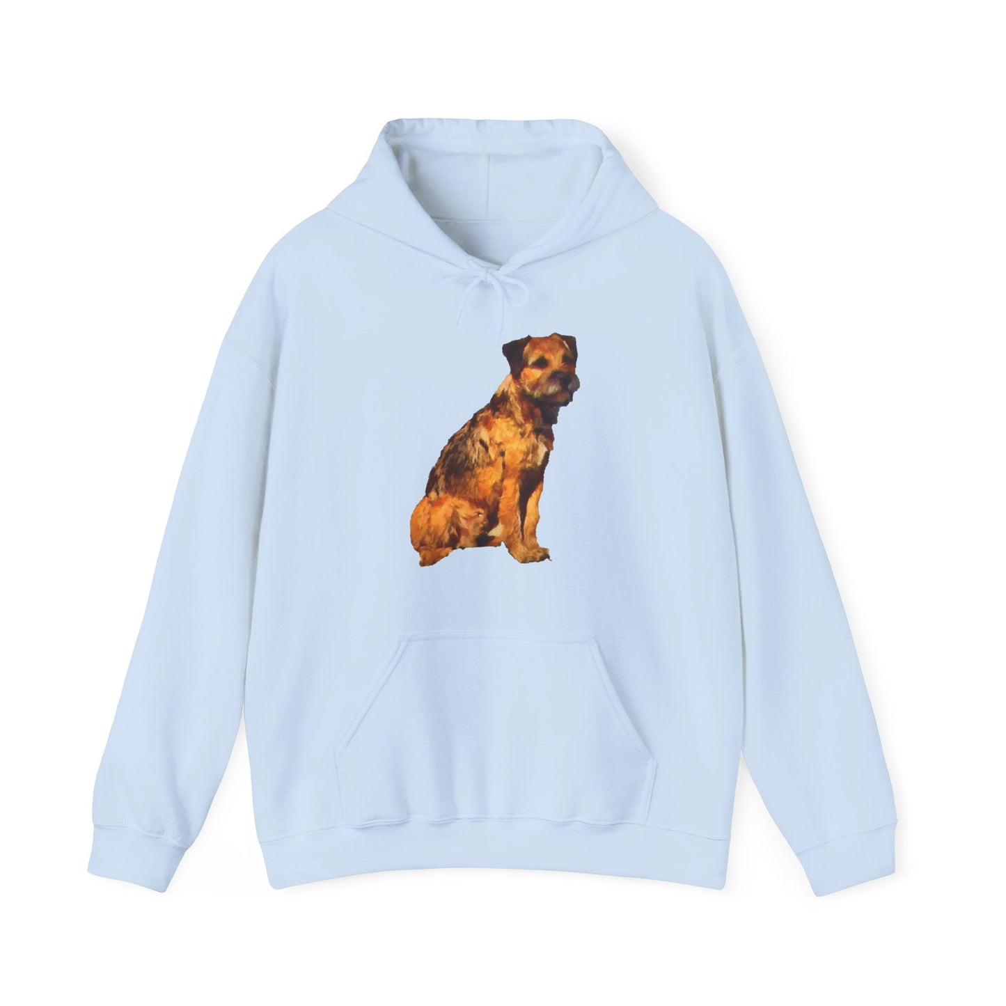 Charming Border Terrier 'Andrew' Unisex Hoodie