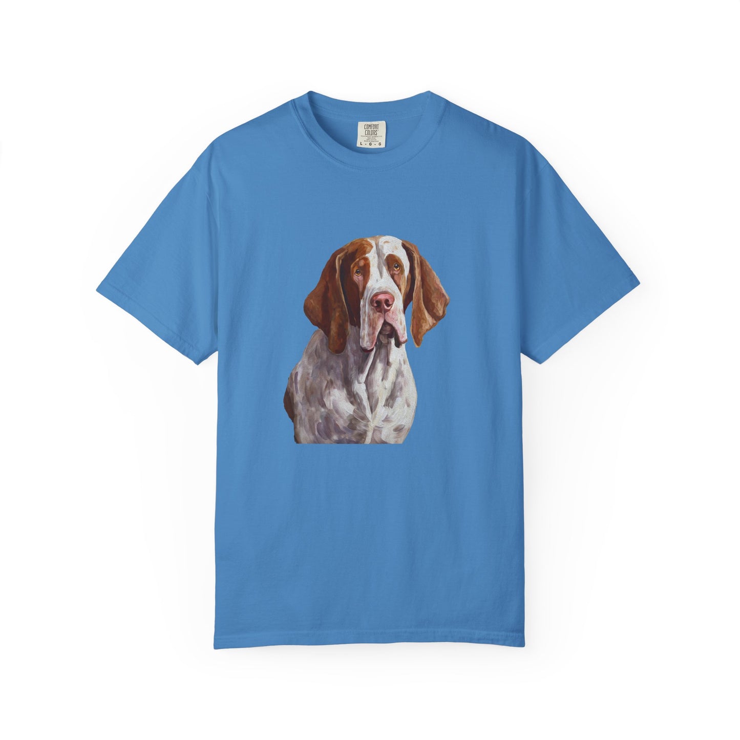 Bracco Italiano Unisex Relaxed Fit Garment-Dyed T-shirt