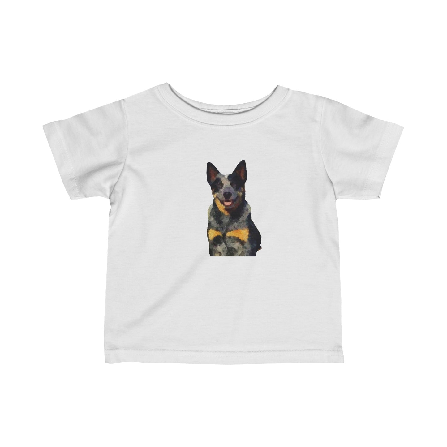Blue Heeler - Australian Cattle Dog 'Baily' Infant Fine Jersey Tee