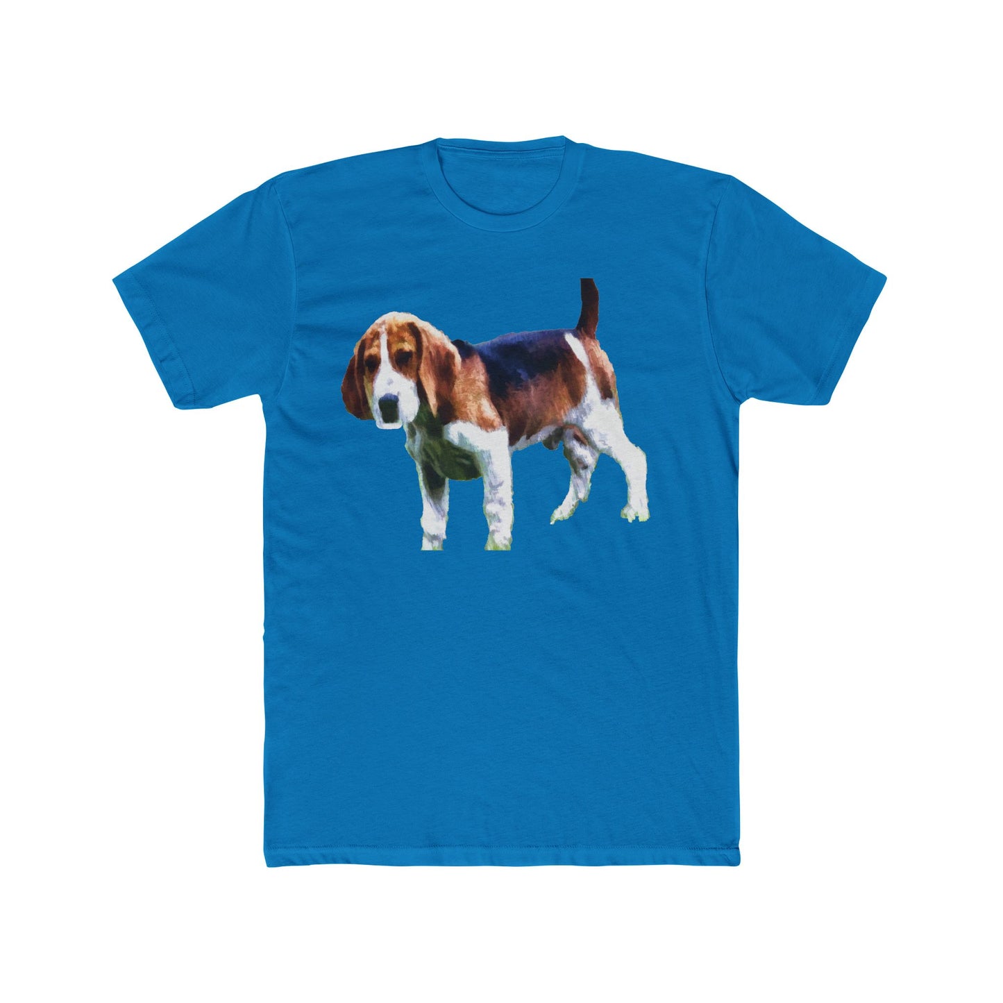American Foxhound Men's Fitted Cotton Crew Tee