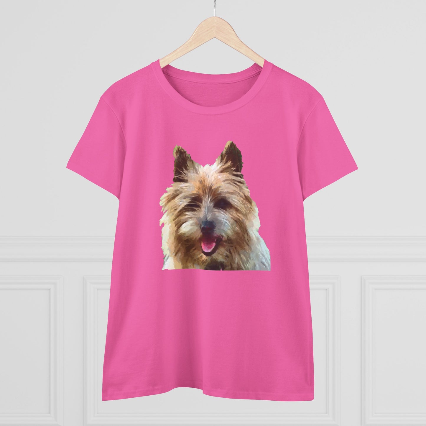 Cairn Terrier 'Toto' Women's Midweight Cotton Tee