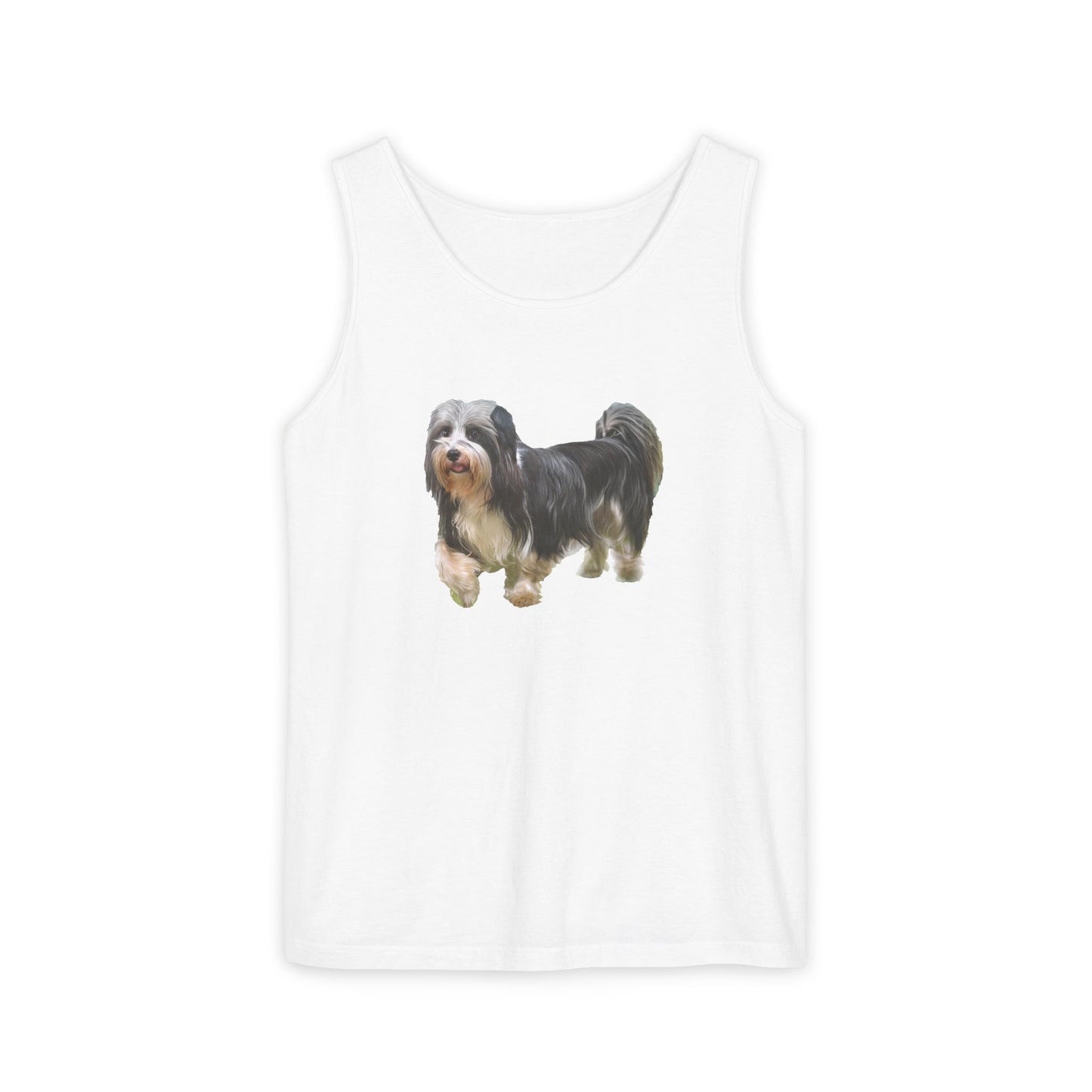 Lowchen - Unisex Relaxed Fit Garment-Dyed Tank Top