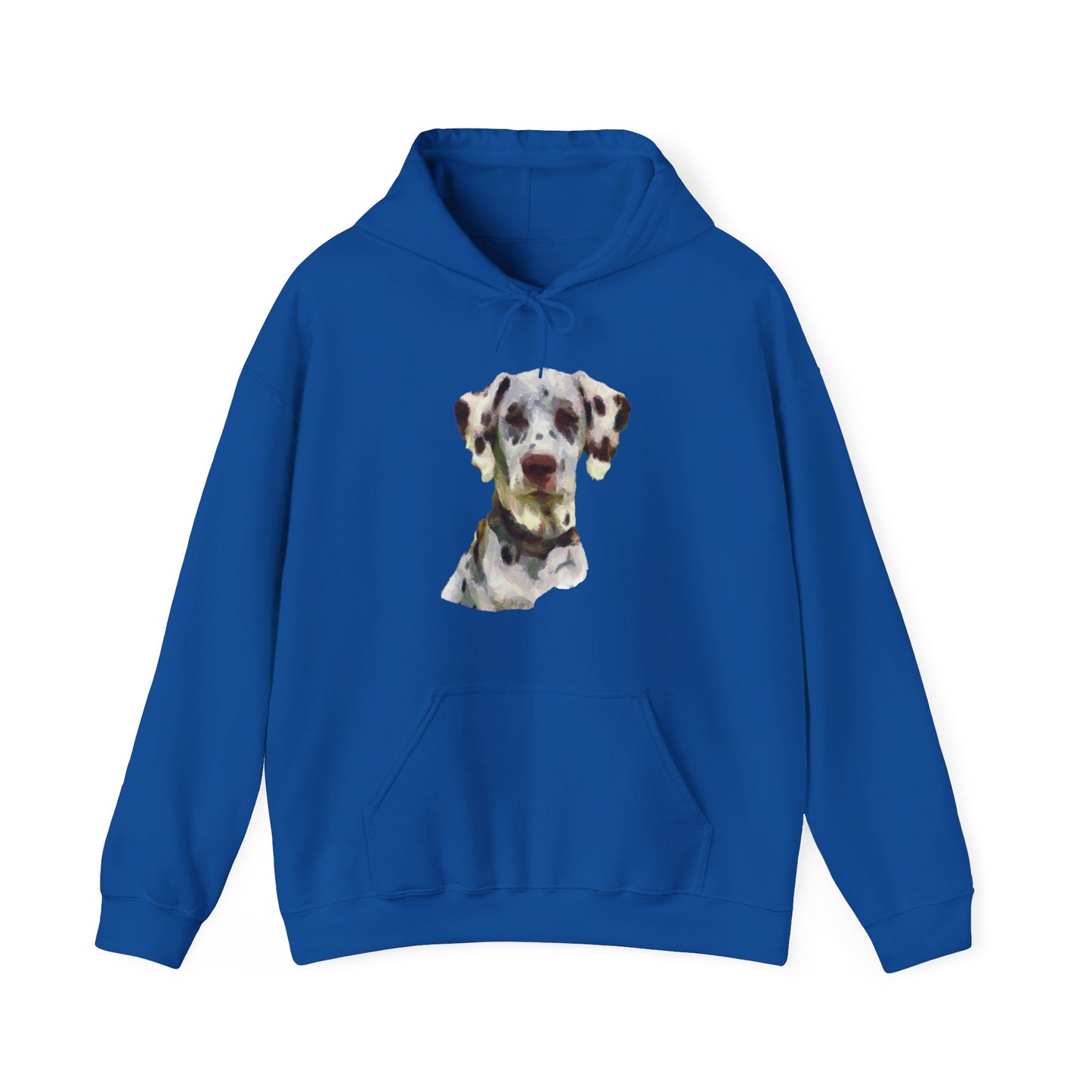Dalmatian 'Impressionistic' Unisex 50/50 Hoodie