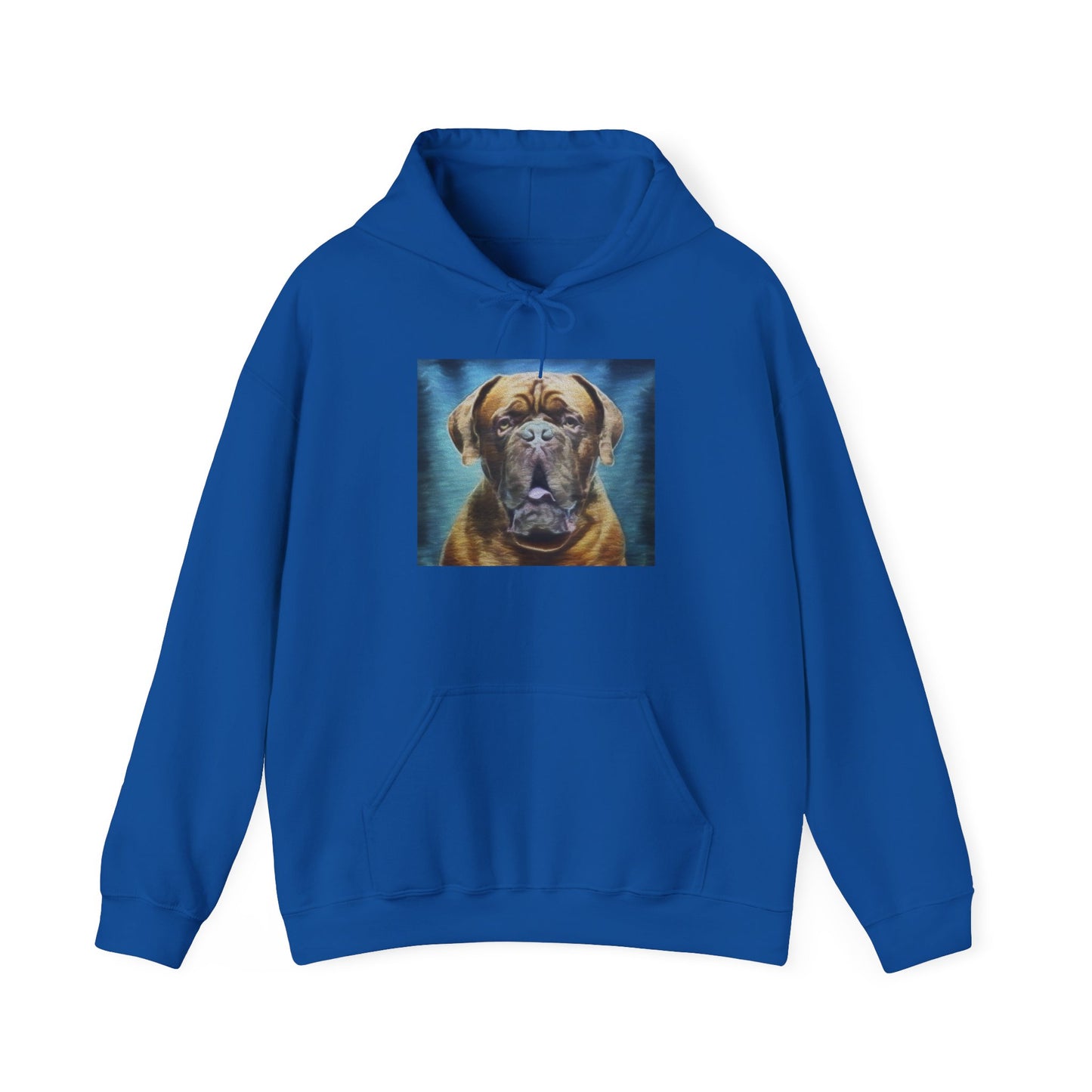 Dogue de Bordeaux Unisex 50/50 Hooded Sweatshirt