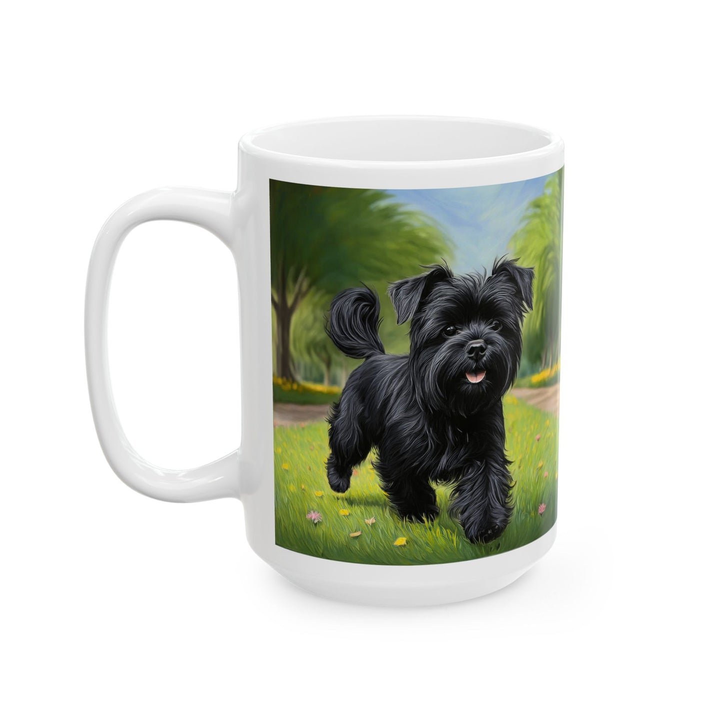 Affenspinscher Ceramic Mug – Whimsical Playfulness in Every Sip