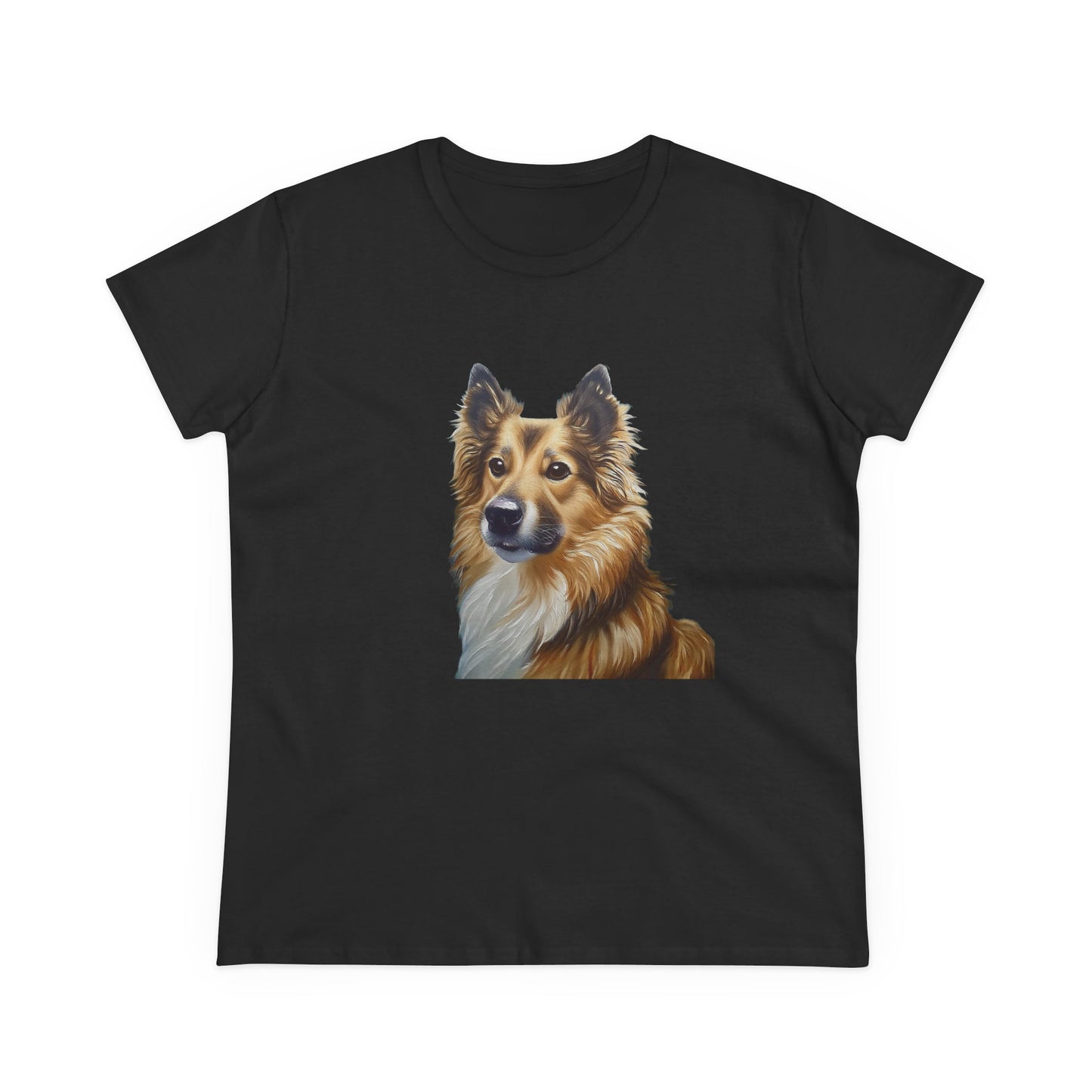 Icelandic Sheepdog Women's Midweight Cotton Tee