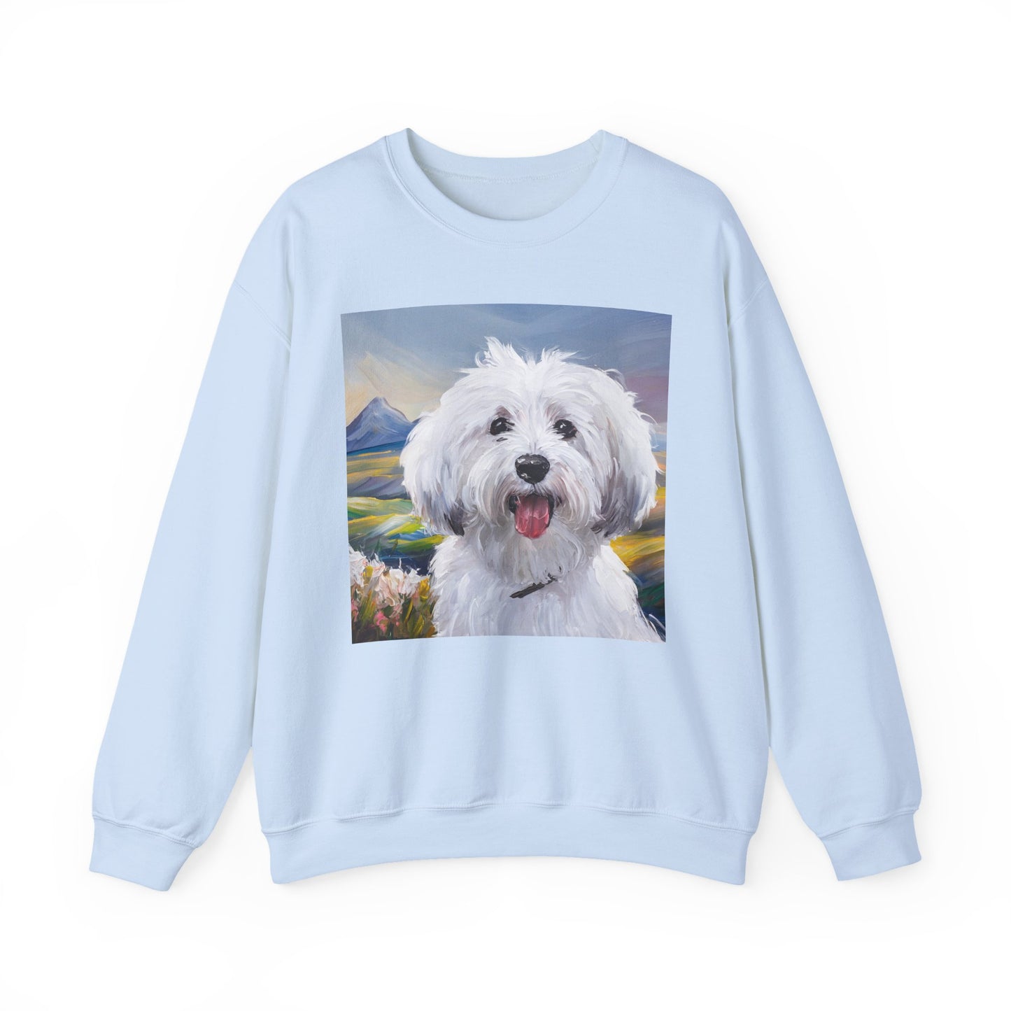 Coton de Tulear Cozy Unisex Crewneck Sweatshirt