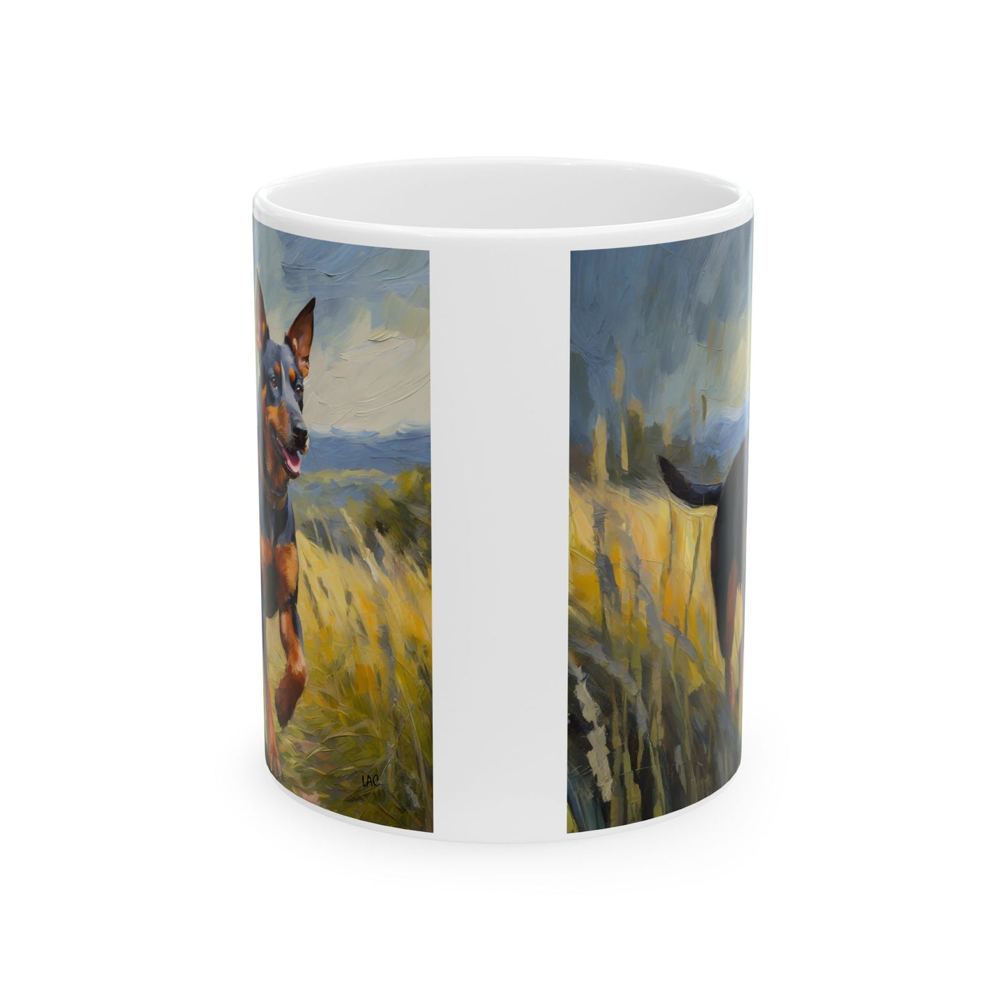 Lancashire Heeler Ceramic Mug - 2 Sizes