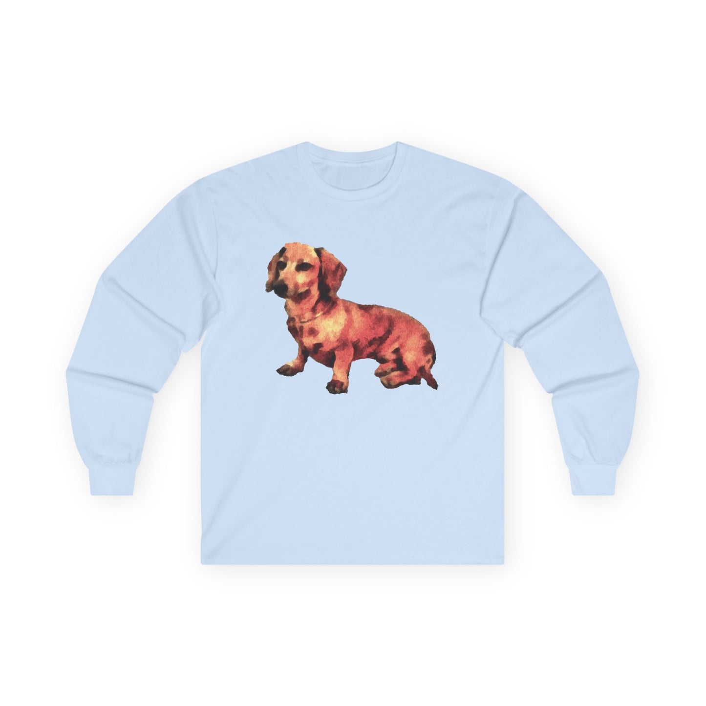 Dachshund 'Simone' Unisex Cotton Long Sleeve Tee