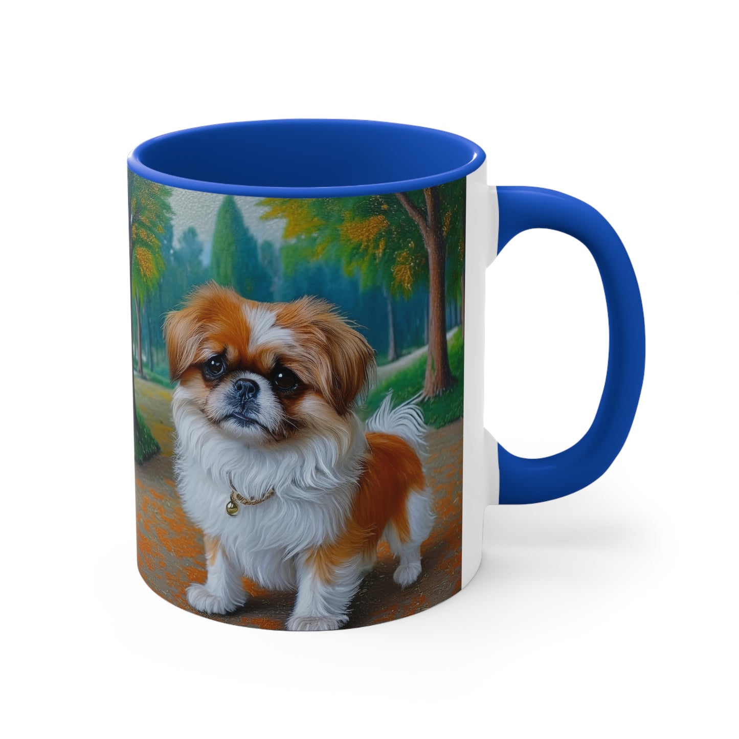 Pekingese Puppy 11oz Ceramic Accent Mug