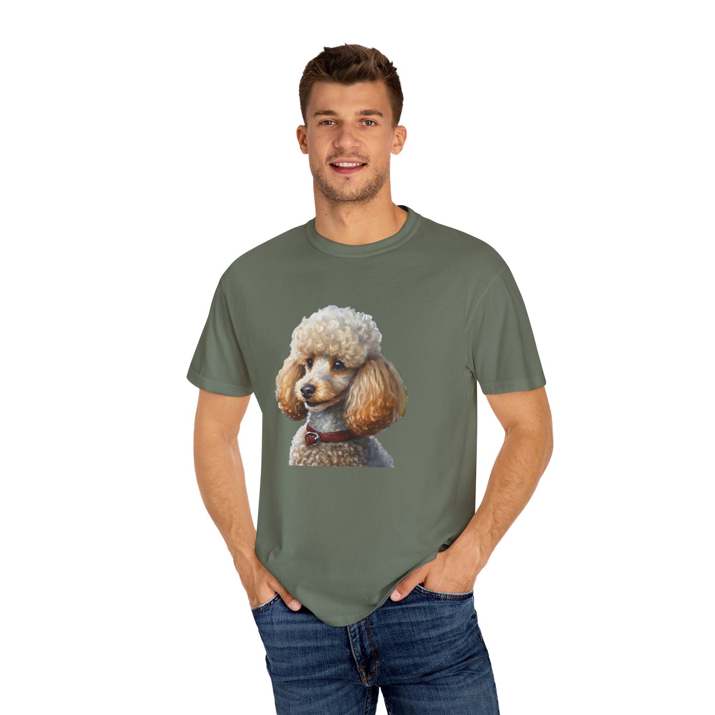 Standard Poodle #2 - Unisex Garment-Dyed T-shirt