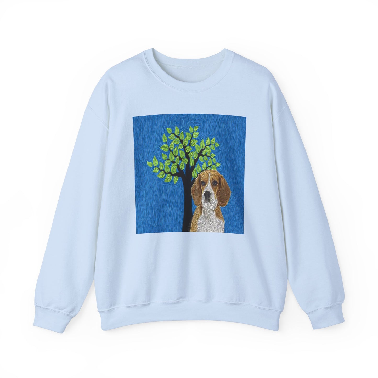Beagle 'Hopper' Unisex 50/50 Crewneck Sweatshirt