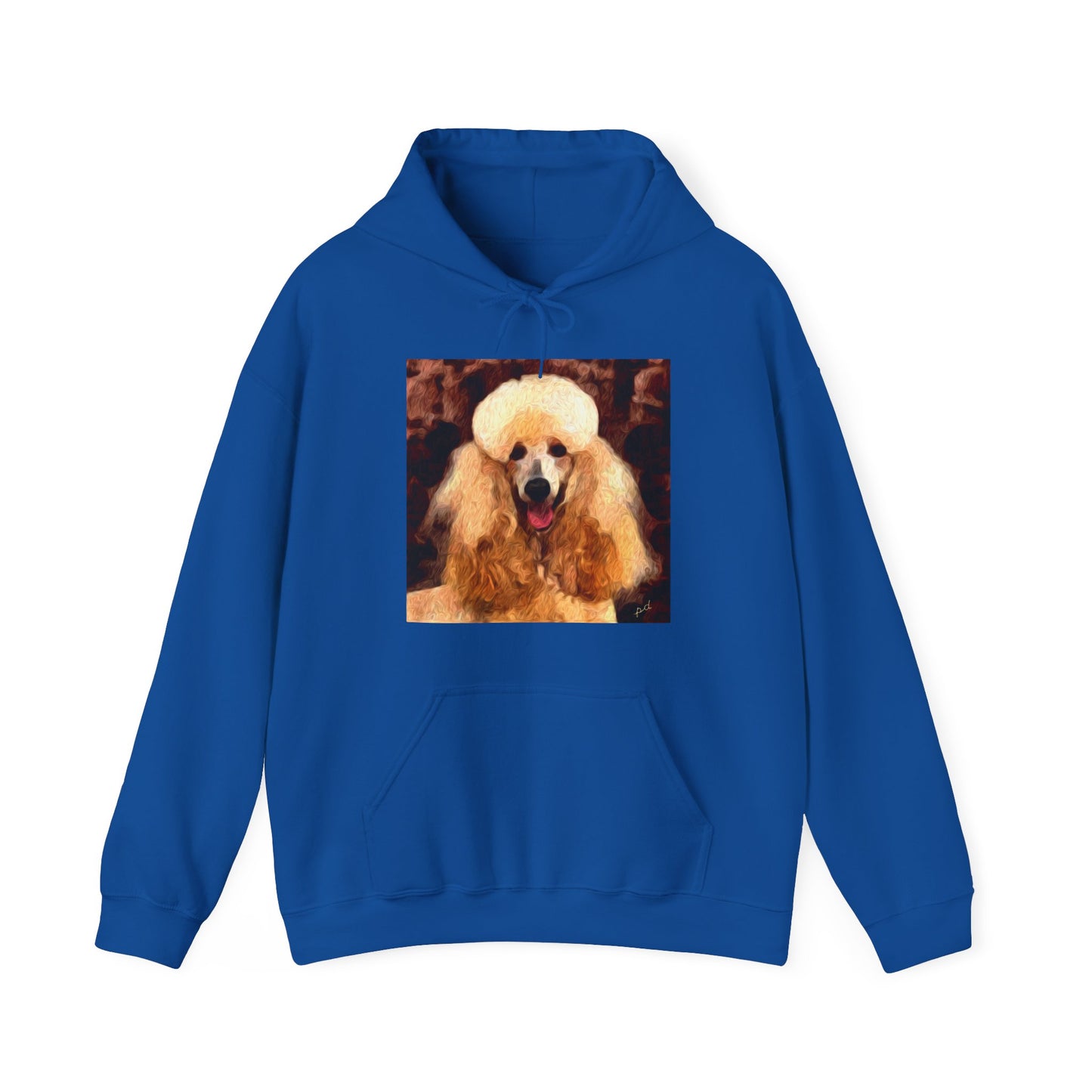 Poodle Unisex 50/50 Hoodie