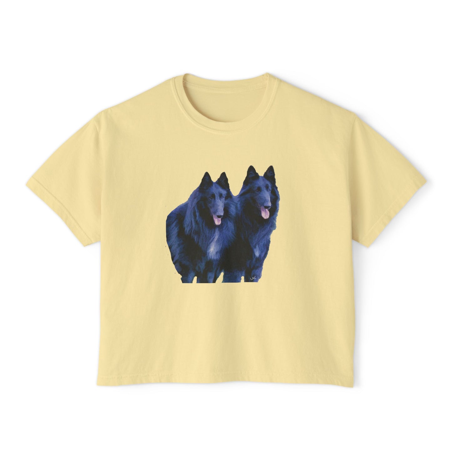 Belgian Shepherd Women's Oversized Boxy Tee