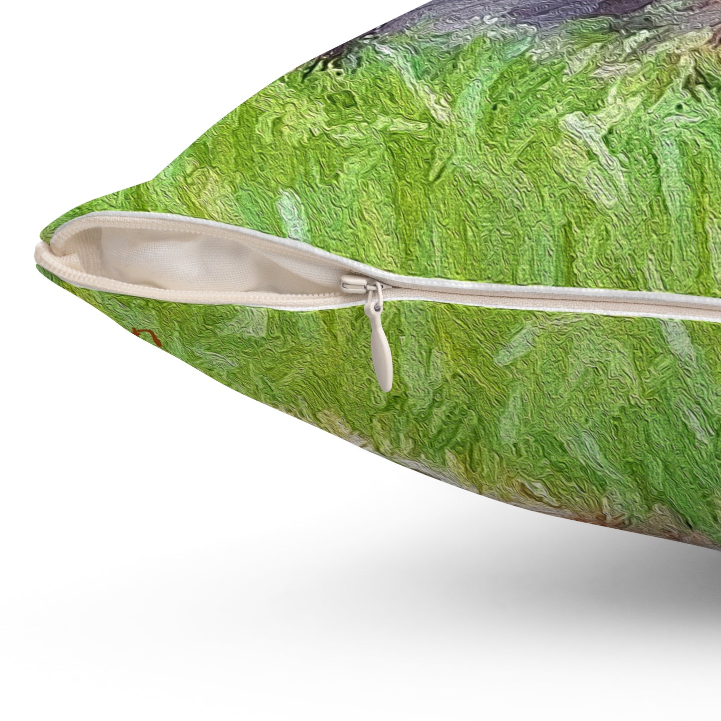 Otterhound Spun Polyester Throw Pillow