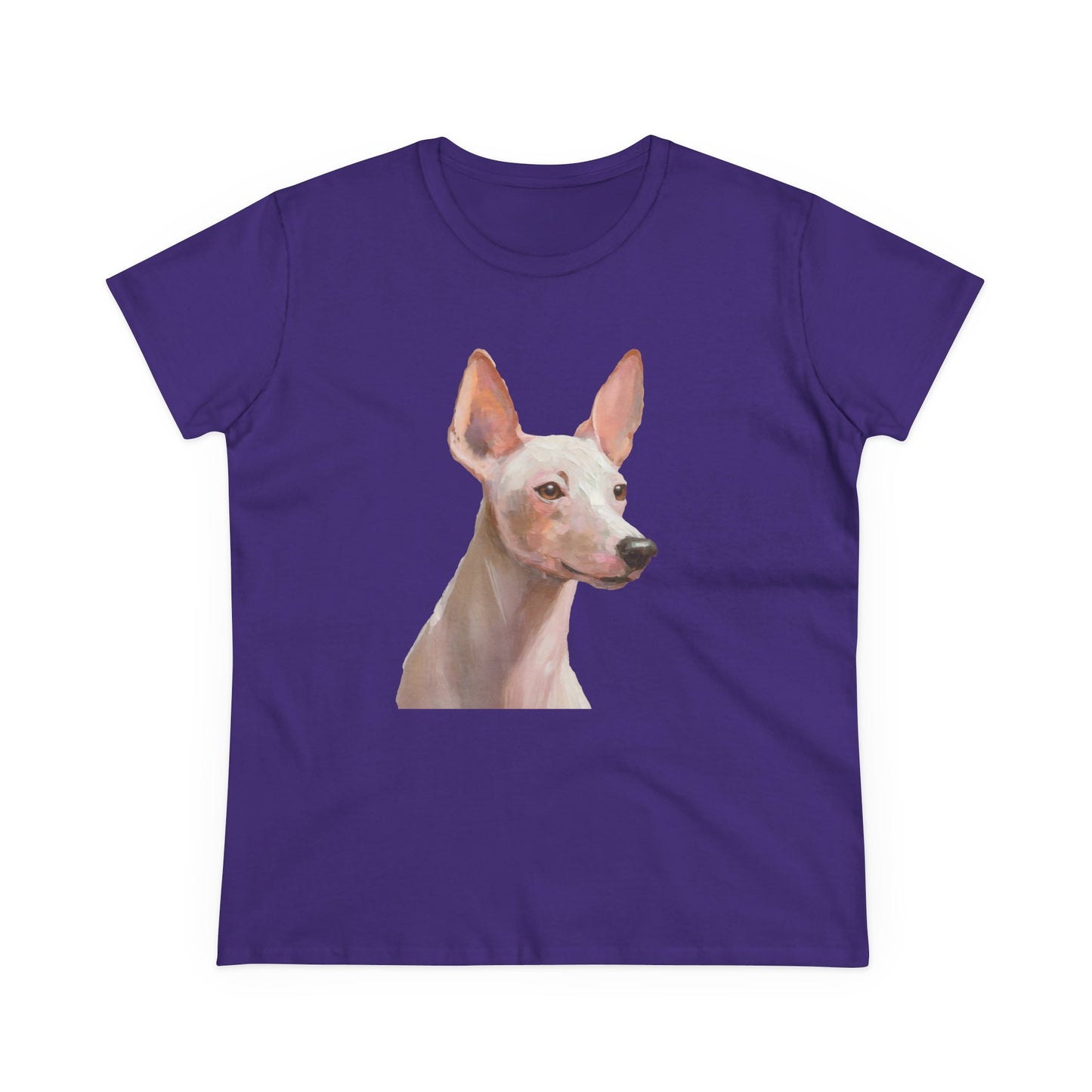 Xoloitzcuintli 'Mexican Hairless' Women's Midweight Cotton Tee