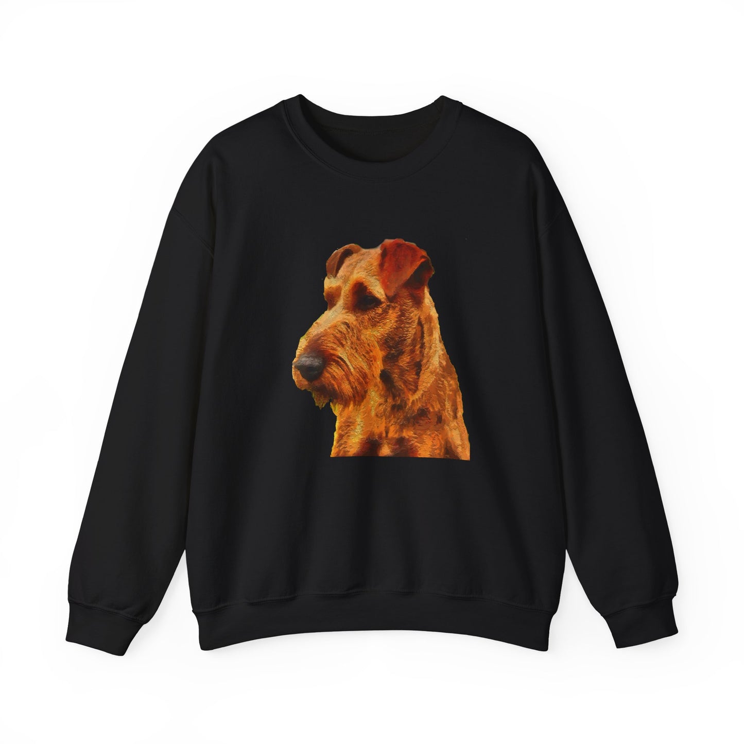 Irish Terrier 'Jocko' Unisex 50/50 Crewneck Sweatshirt