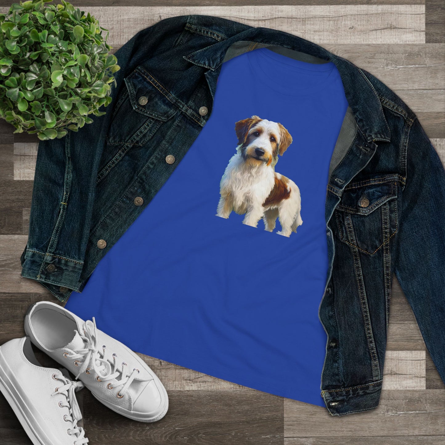 Kromfohrländer Women's Relaxed Fit Cotton Tee