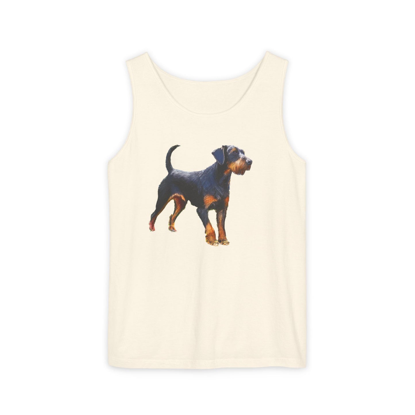 Jagdterrier Unisex Relaxed Fit Garment-Dyed Tank Top